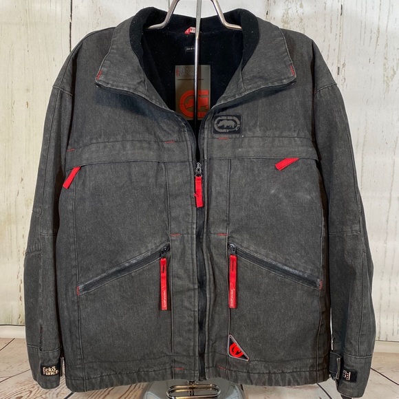 Ecko Unlimited Other - Ecko Function Denim Jacket Vintage Lined Sz XL